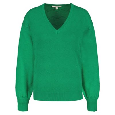 Pull Fin Jaune Liu Jo - Taille 42/XL - Occasion Très Bon État - Matière Mélangée Laine/Lin - Style Cardigan
