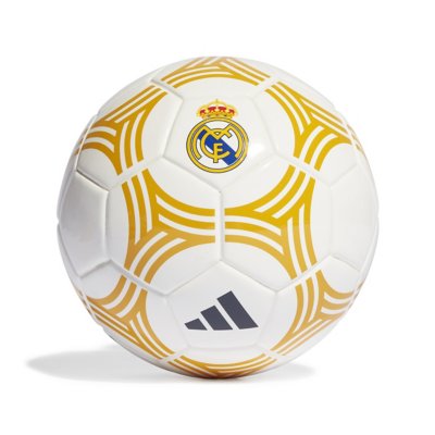 Ballon de football en cuir Real Madrid Blanc Officiel - Cdiscount