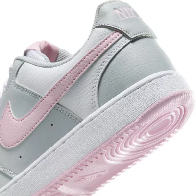 Sneakers Femme Court Vision Low Gris, blanc et rose NIKE INTERSPORT
