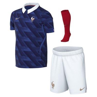 ensemble de football enfant équipe de france stadium domicile 26