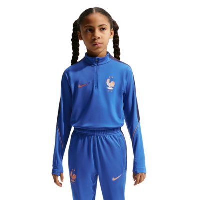 haut d'entraînement de football enfant équipe de france strike