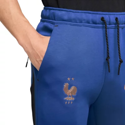 Pantalon Training Fit FFF – Collection Officielle Equipe De France, Polyester, Logo Brodé, Supporter
