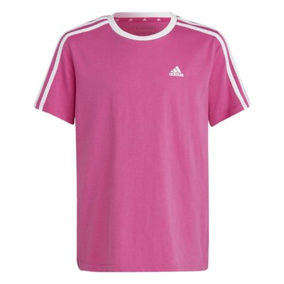 Tee shirt Manches Courtes Fille Essentials 3 Stripes ADIDAS