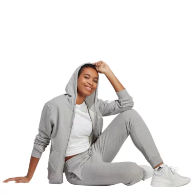 Jogging Femme En Molleton À Chevilles Élastiques Essentials Linear