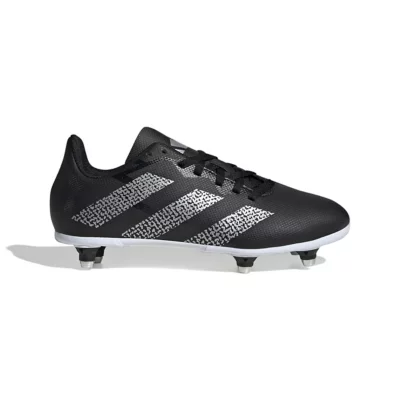 CHAUSSURES DE FOOTBALL ENFANT A LACETS 100 FG NOIR ET JAUNE - Décathlon