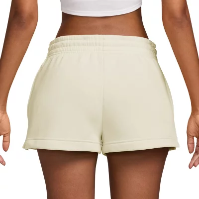 フォニ Short Femme Sportswear Phoenix Fleece Beige et noir NIKE | INTERSPORT