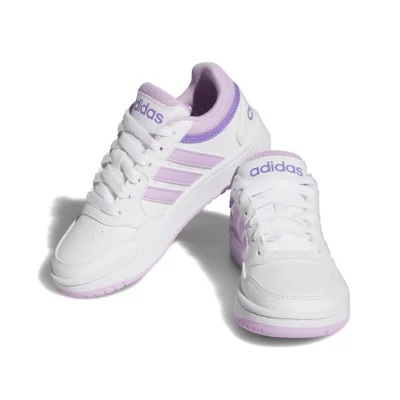 Sneakers Fille Hoops Blanc ADIDAS INTERSPORT