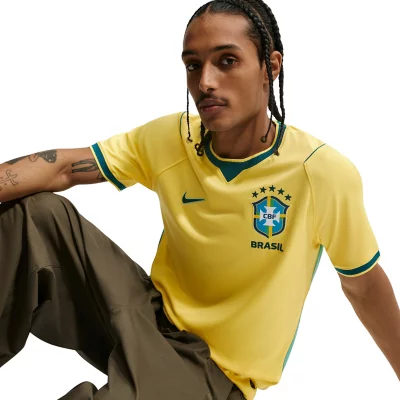 T-Shirt Supporter Brésil Football - A Chacun Son Pays - Coton Qualité Top - Homme Adulte