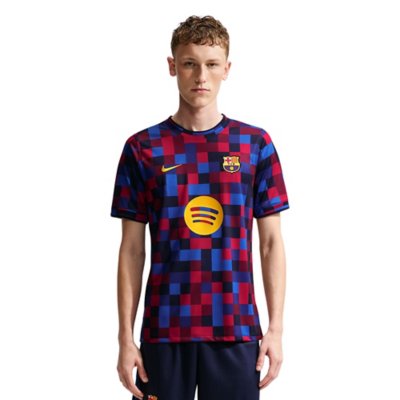 maillot d'entraînement de football homme fc barcelone domicile