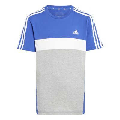 adidas Tee Shirt A Manches Courtes Tiberio 3 Bandes Colorblock