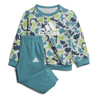 ensemble de jogging bebe garcon bicolore - adidas bleu pantalons garcon