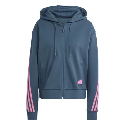 Gilet Adidas Rose Veste Femme Adidas Sweatshirt Zippé à