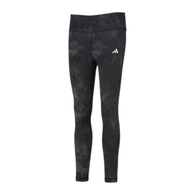 LEGGING DE FITNESS ADIDAS FEMME TAILLE HAUTE 3S NOIR ET BLANC