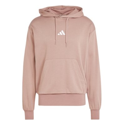 Sweatshirt À Capuche Homme Molleton Essentials Feelcozy Rose