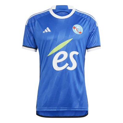 Maillot De Football Homme RC Strasbourg Domicile 23 24 ADIDAS