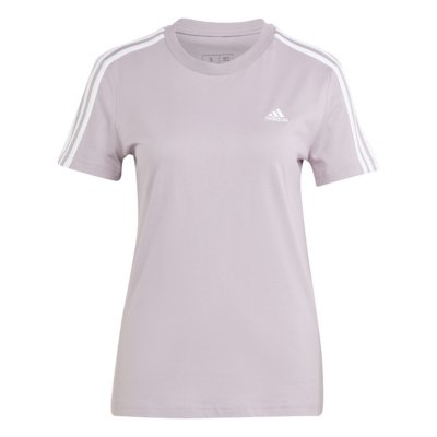 Tee shirt A Manches Courtes Femme Essentials Slim 3 Stripes ADIDAS INTERSPORT