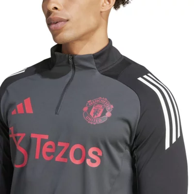 Adidas Originals - Sweat Zippé Manchester United FC IY0055 Rouge
