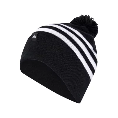 Bonnet Homme À Pompon Noir ADIDAS INTERSPORT