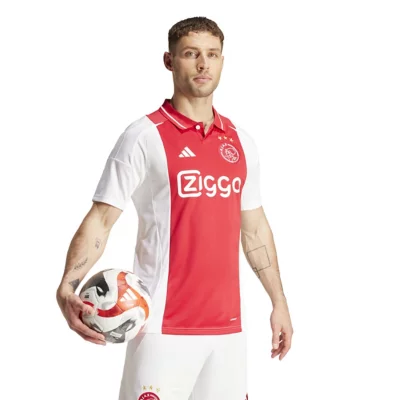 Maillot Ajax Amsterdam Vintage – Umbro, Taille S, Blanc, Porté (voir Photos)