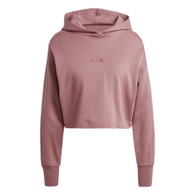 adidas Sweatshirt A Capuche Femme 3 Bandes All Szn