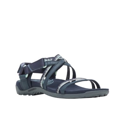 Sandales De Randonnee Femme TERRAN 3 CUSH LATTICE BLEU MERRELL INTERSPORT