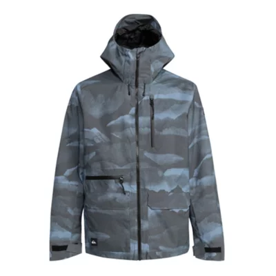 Veste De Ski Quiksilver Homme/femme L - Déperlante - Capuche Amovible