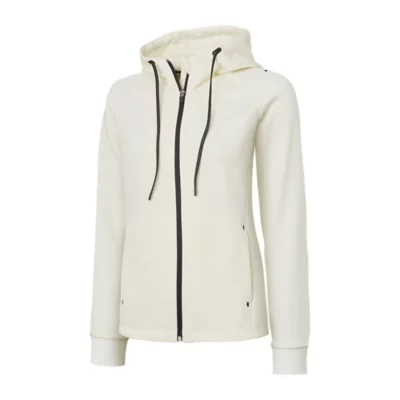 Sweat à Capuche NEXT Femme - Taille M - Blanc, Zippé Intégral - 60% Coton 40% Polyester - Occasion Très Bon état
