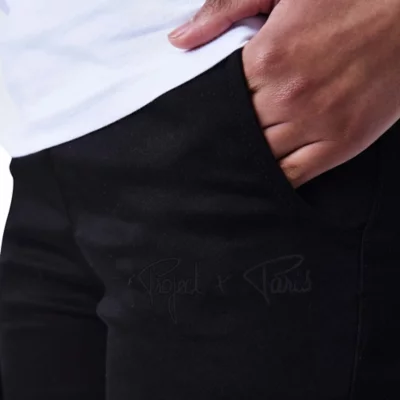 Jean Cargo Noir Pantalon Cargo Ado Garcon Boys' Black Cargo Trousers Jet Black Tape à L