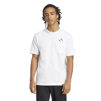 Tee-shirt À Manches Courtes Homme Graphique Lounge Slides Blanc