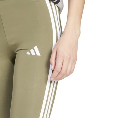 Legging Femme Bandes Essentials Vert ADIDAS INTERSPORT