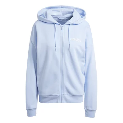Sweatshirt Zippé À Capuche Femme En Molleton Essentials Linear