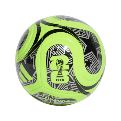 Hy-Pro Ballon De Football FWC26 Taille 5 – Motif Trophée Et Graphiques Officiels, Surface Texturée, Pour Entraînement Et Match