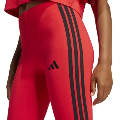Alphaskin Legging Adidas Bandes Rouge Workout Tights Alphaskin
