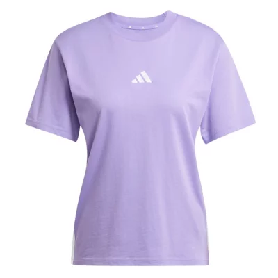 T-shirt Femme Violet Moyen à Manches Courtes DKNY Jeans - Coton - Occasion Très Bon état