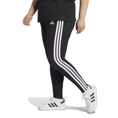 Legging Femme Bandes Essentials Grandes Tailles Noir ADIDAS
