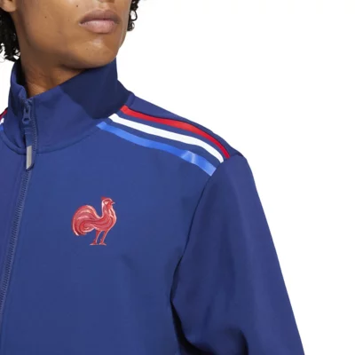 Veste De Rugby Homme France Anthem Bleu ADIDAS INTERSPORT