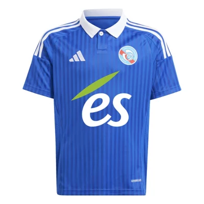 Maillot De Football Enfant RC Strasbourg Domicile 24/25 Bleu