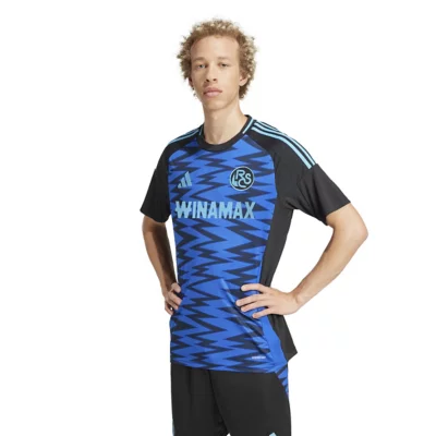 Maillot De Football Homme RC Strasbourg Third 24/25 Bleu ADIDAS