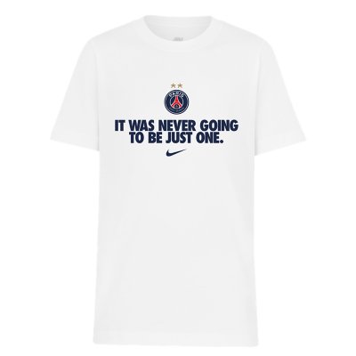 tee-shirt de football enfant psg champions d'europe 2026
