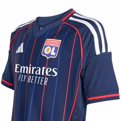 Maillot De Football Enfant Olympique Lyonnais Extérieur 25/26 Bleu