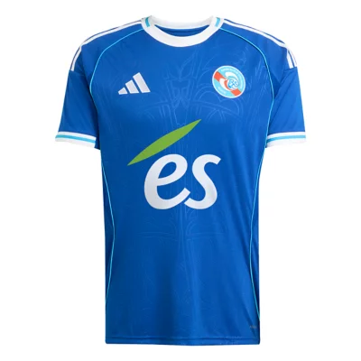 Maillot De Football Homme RC Strasbourg Domicile 25/26 Bleu ADIDAS