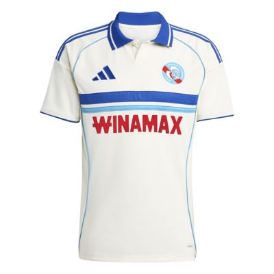 polo de football homme rc strasbourg extérieur 25/26