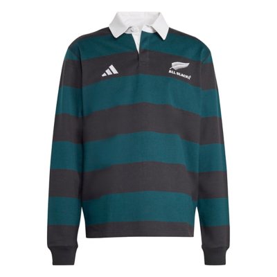 Maillot De Rugby Vintage All Blacks Nouvelle-Zélande - Taille XL - Marque Cotton Traders - Occasion