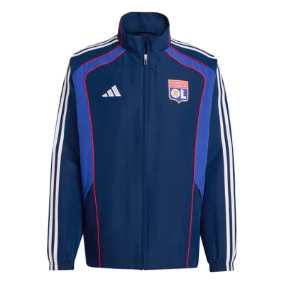 Veste De Football Homme Olympique Lyonnais UBP Bleu ADIDAS