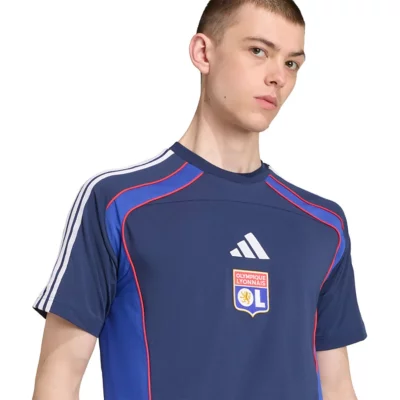 Olympique Lyonnais adidas シャツ Adidas Olympique Lyon T-Shirt Designed for Game Day