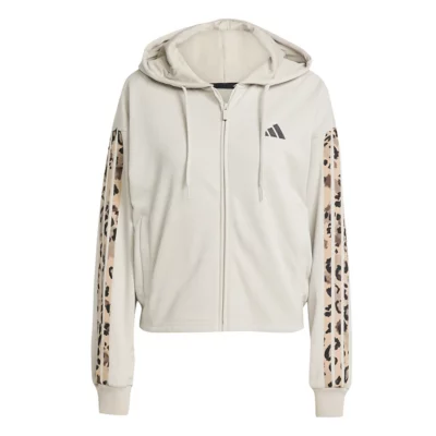 Capuche Veste Teddy Femme Adidas Sweatshirt Zippé À Capuche Femme