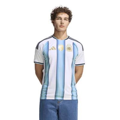 Maillot De Football Argentine - Taille 3 Pour Homme Adulte - Neuf Vintage - Produit Officiel - Fabriqué En Argentine