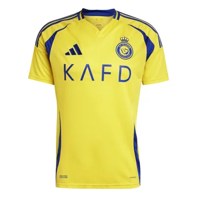 Maillot De Football Homme Al Nassr FC Domicile Ronaldo 24/25 Jaune