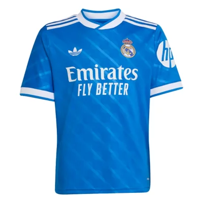 Acheter Maillot De Foot Real Madrid Enfant Goalkeeper Bleu 2023 24 Personnalises Pas Cher Fff14746