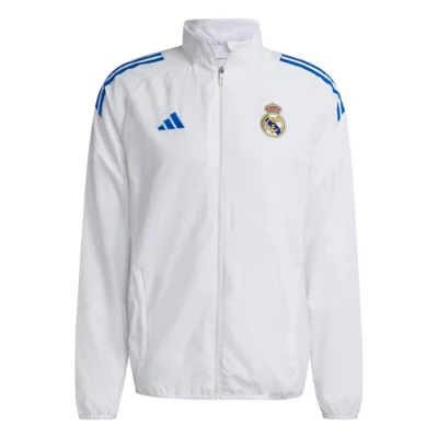 Veste De Football Homme Real Madrid Tiro 25 Competition Blanc